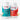 Conceive Plus Motility & Ovulation Support (ES) supplement bundle for male and female reproductive support showing a teal bottle labeled "Ovulation Support Mujer" and a red bottle labeled "Motility Support Hombre," placed side by side with two beige ovulation capsules on the left and two yellowish motility capsules on the right, set against a white background.