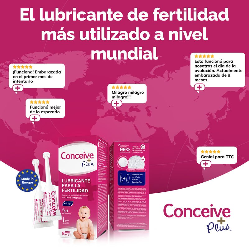 Max Combo - Fertility Lubricant Pack (ES) - Conceive Plus® Europe