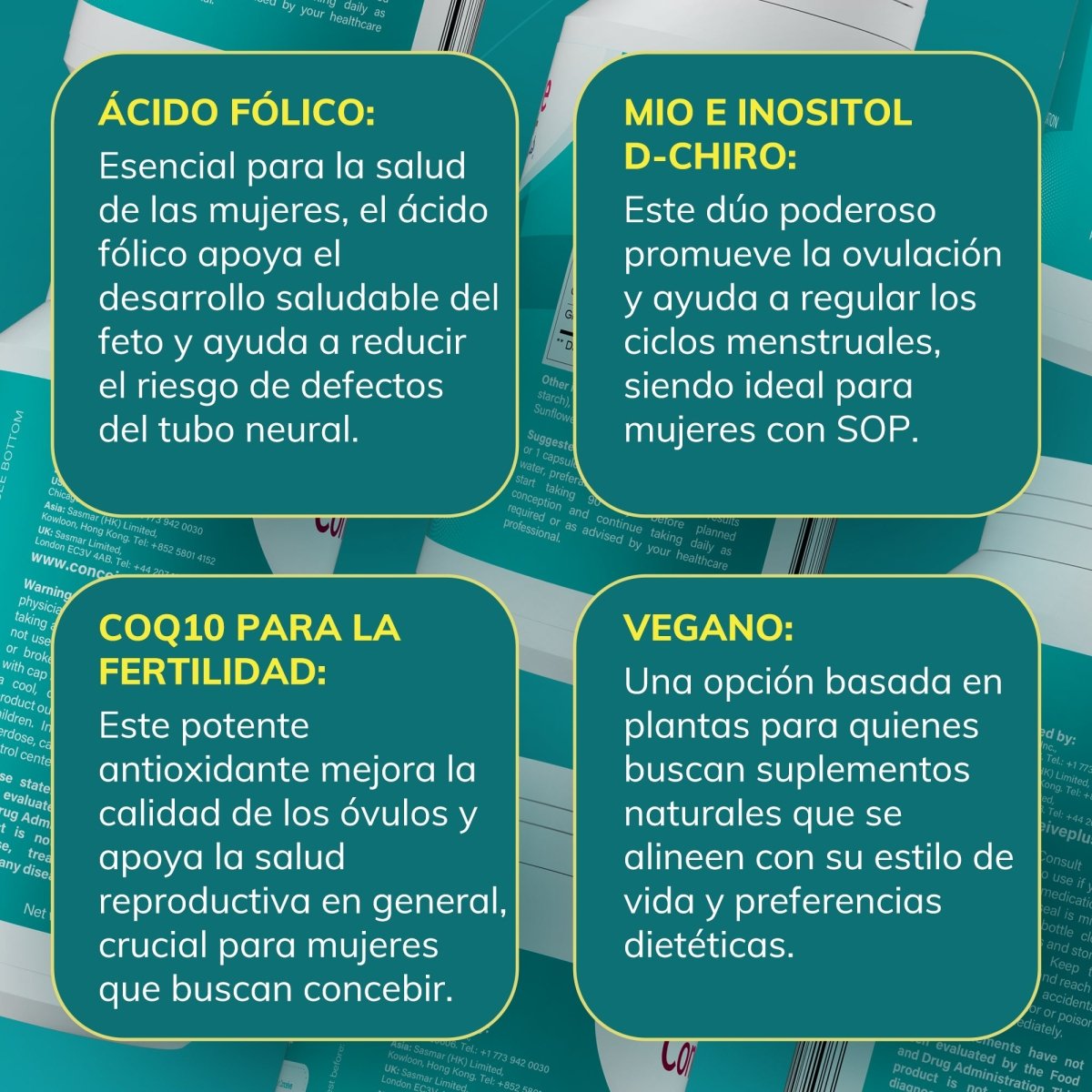 Motility & Ovulation Support (ES) - Conceive Plus® Europe