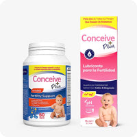 Men's Fertility Support + Fertility Lubricant (ES) - Conceive Plus Europe